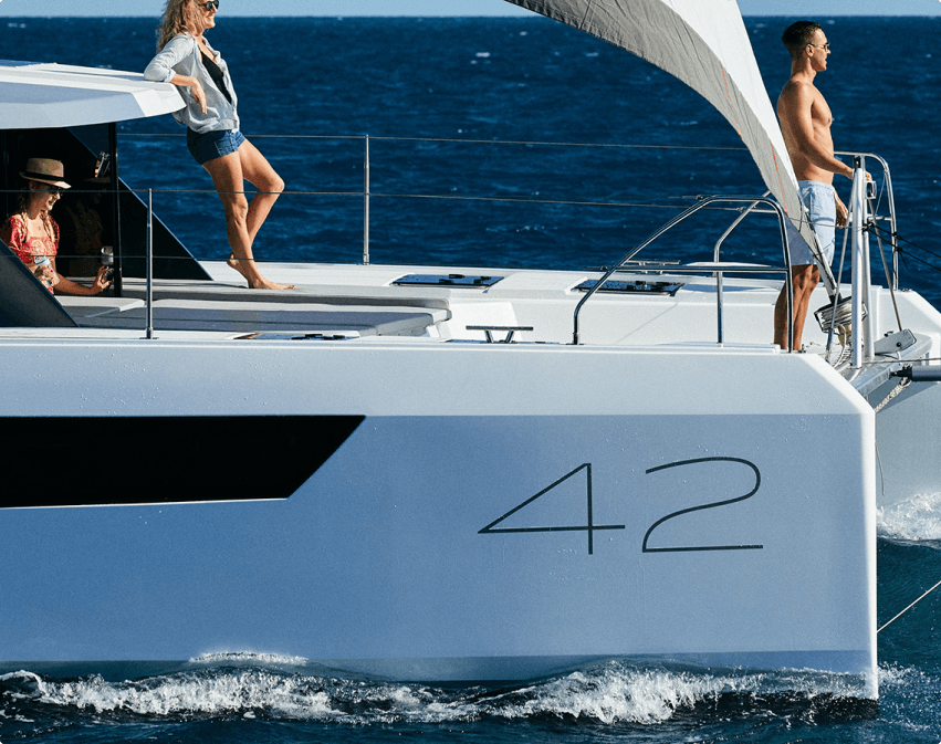 42 foot sailing catamaran