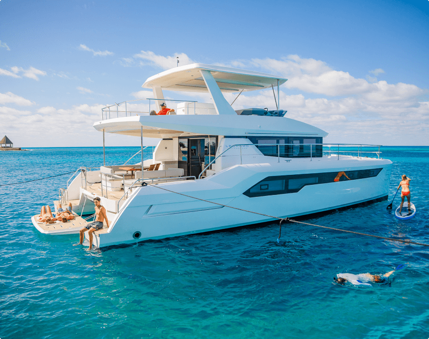 25 ft power catamaran