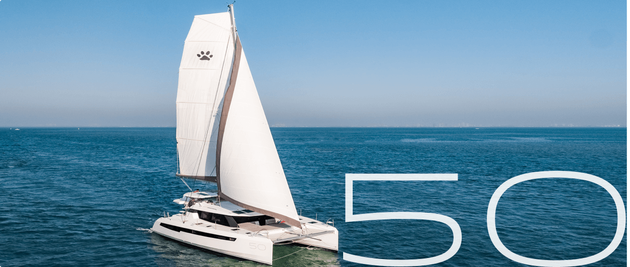 best 50ft sailing catamaran