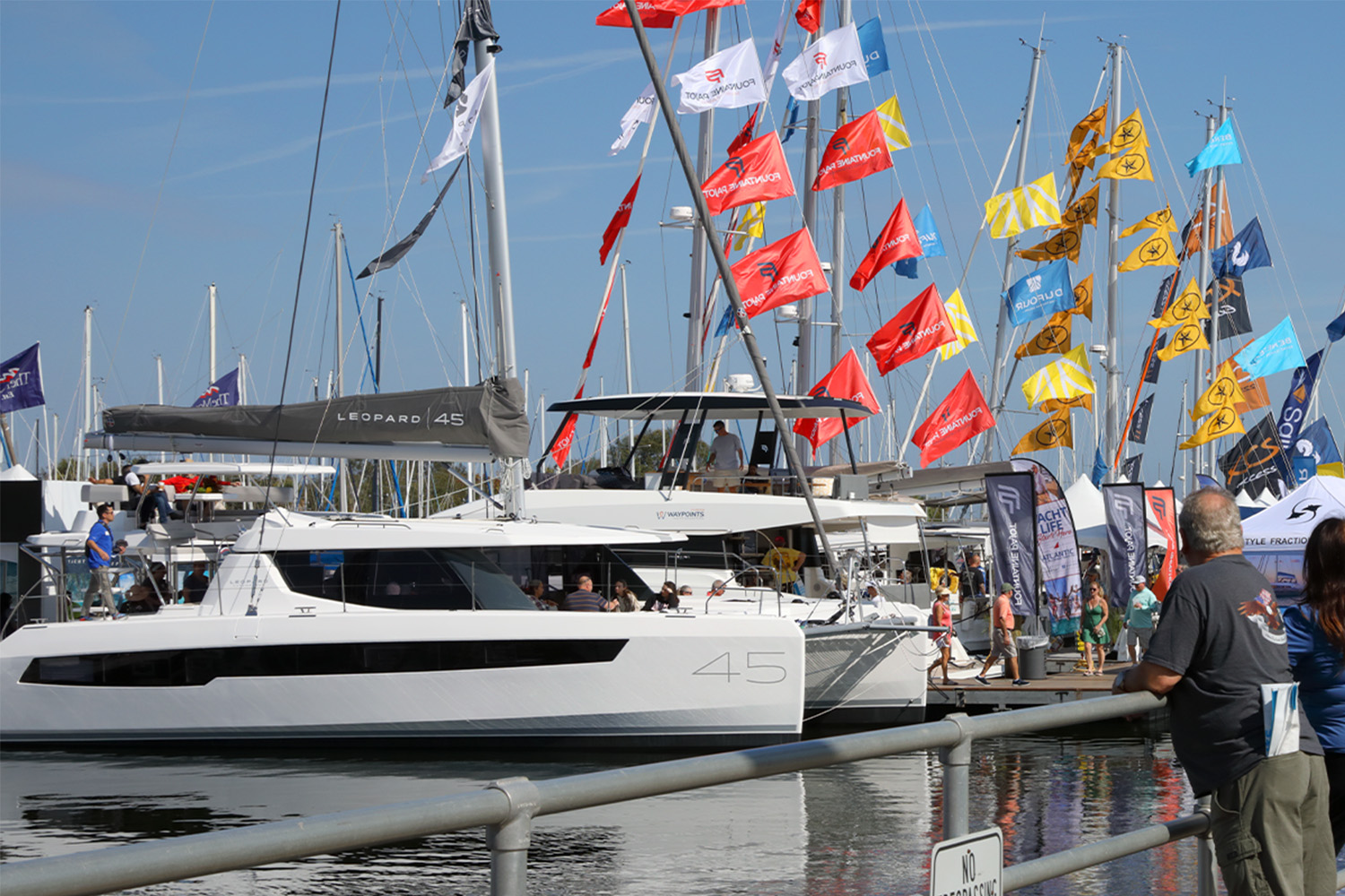 St. Oetersburg Boat Show docks