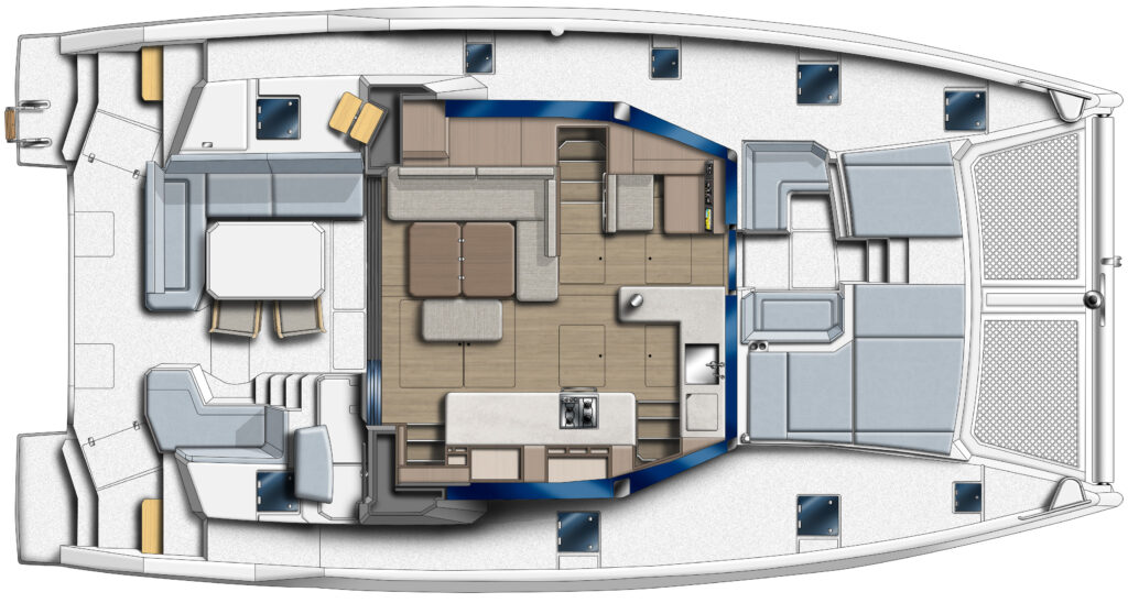 Leopard 46 Layout Option 1 open