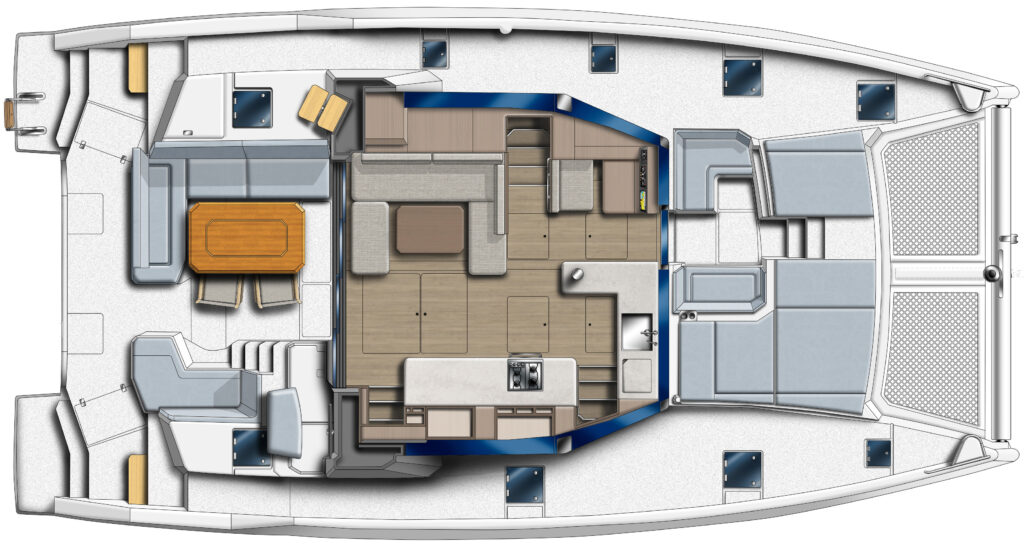 Leopard 46 Layout option 3 Closed