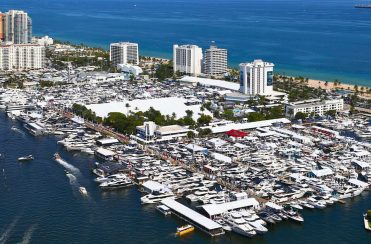 Fort Lauderdale Boat Show Aerial